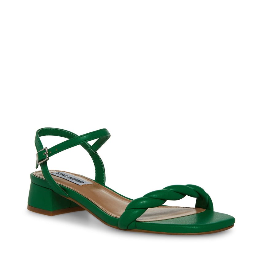 Sandalias Tacones Steve Madden Magnetic Mujer Verde | ES IH6023